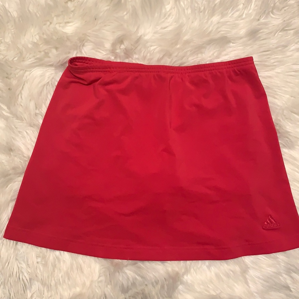 Women adidas pink skirt size medium